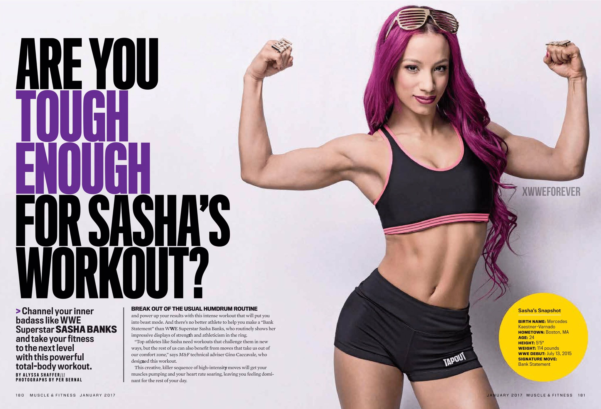 Sasha Banks Forever SashaBanks 9 X