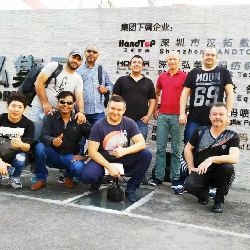 HandtopPrinter's tweet image. 2016 Handtop overseas agents training