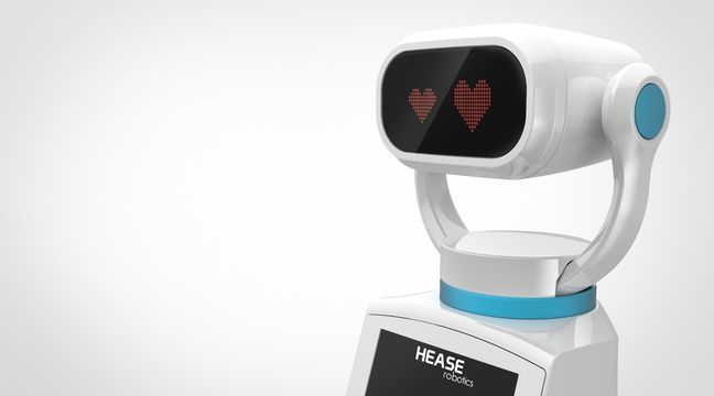 SeverineLienard's tweet photo. Hease, le #Robot capable de renseigner et d'informer le public dans les lieux publics, présenté au #CES17 Las Vegas
https://t.co/NoZLltoYSF https://t.co/FQVY16znS9
