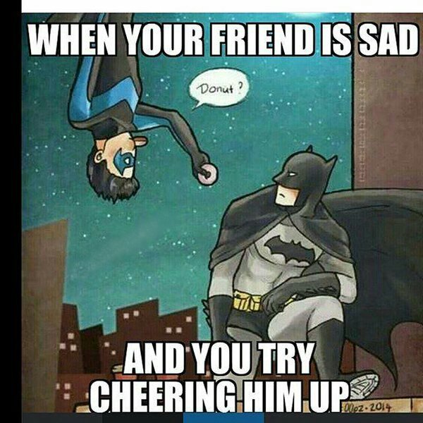 AmiableAcrobat's tweet image. "When you're feeling down,chin up,for regardless how gloomy things might seem,at least one person will try to make your day a bit brighter."