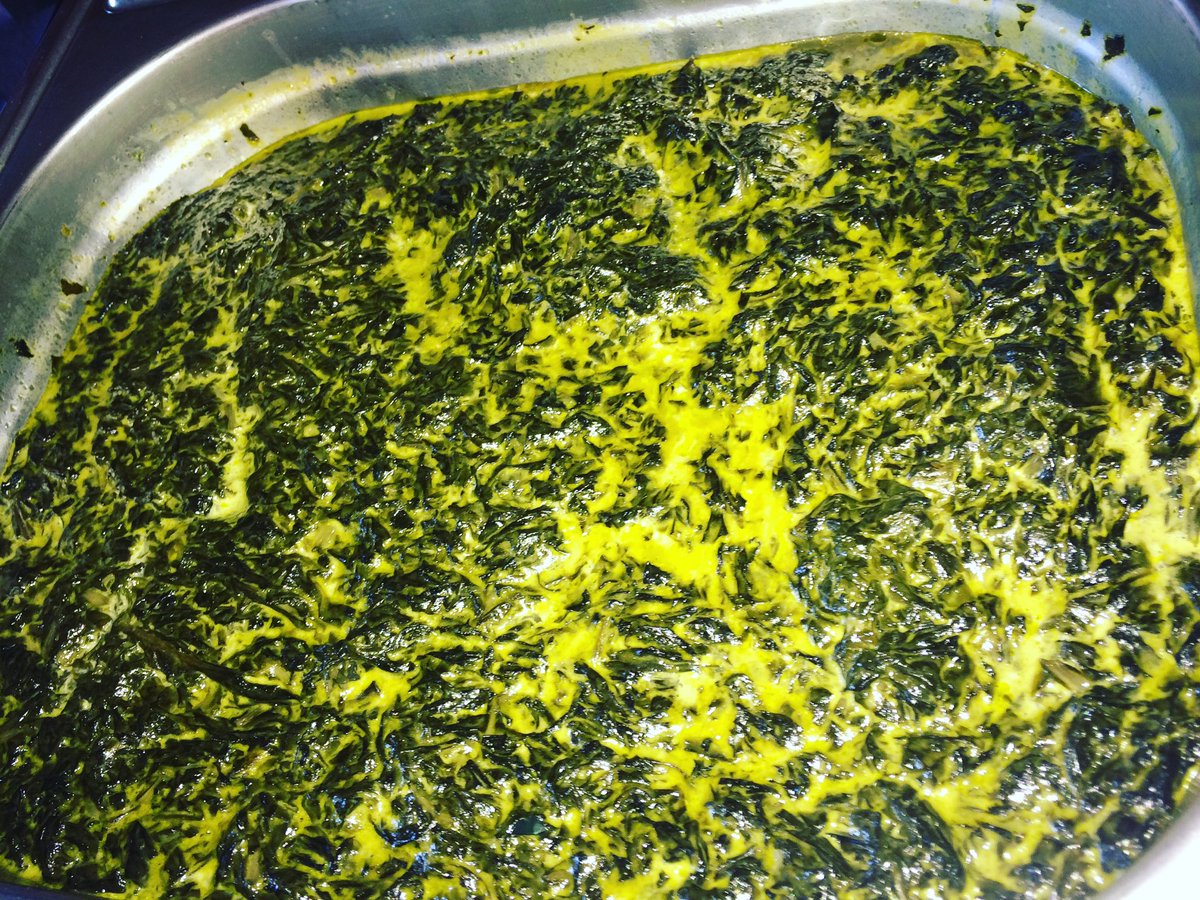 threefratelli's tweet image. Creamy spinach