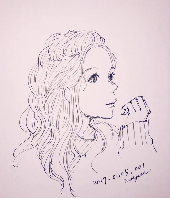 今日の5分スケッチ
Today's 5 minutes sketch

2017年-001枚目

#5分スケッチ
#5minutessketch 