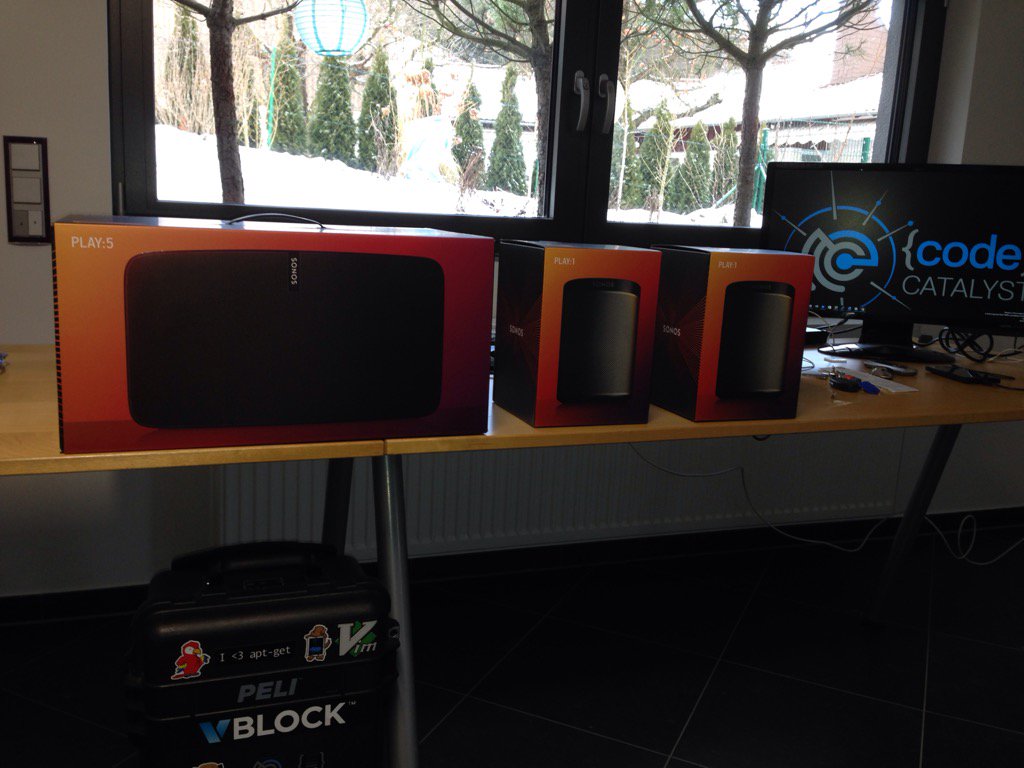 bottkars's tweet image. @Sonos Sound Setup arrived in new Office #codecatalyst