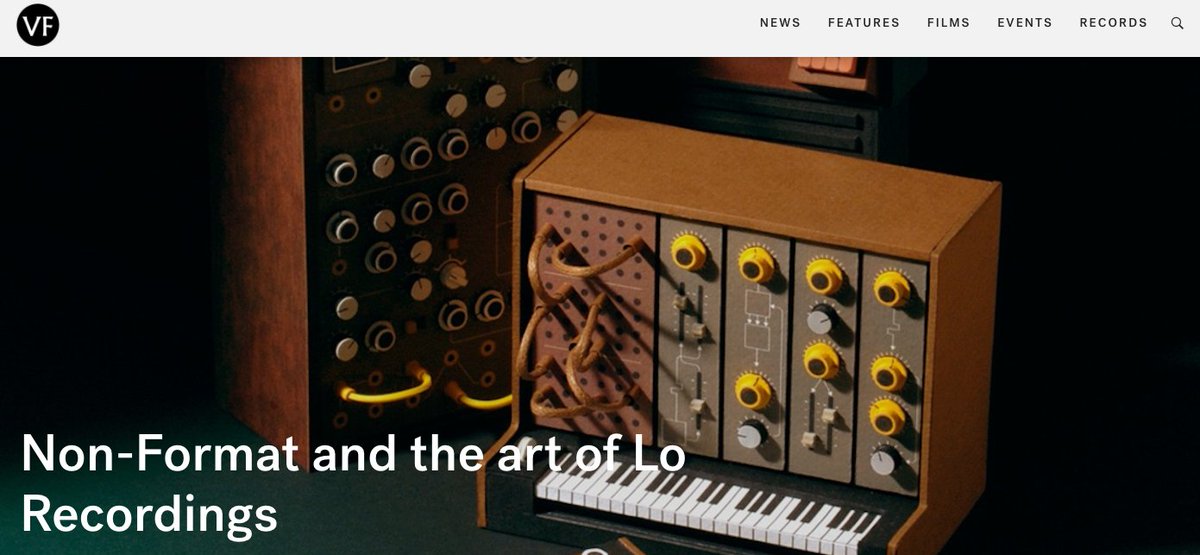 Lo Recordings (@lorecordings) on Twitter photo HNY! Kick 2017 off with a pick of <a href="/NonFormatTypes/">Non-Format</a>' Lo Recordings covers over at <a href="/TheVinylFactory/">The Vinyl Factory</a>
bit.ly/2ieharM HNY! Kick 2017 off with a pick of <a href="/NonFormatTypes/">Non-Format</a>' Lo Recordings covers over at <a href="/TheVinylFactory/">The Vinyl Factory</a>
bit.ly/2ieharM