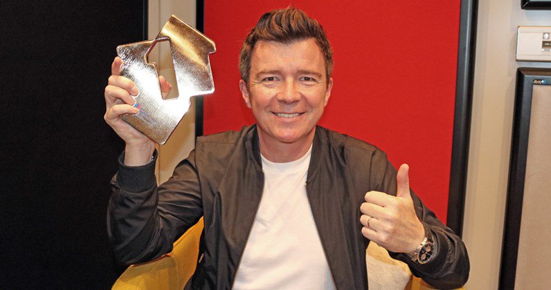 Yup, this actually happened. <a href="/RickAstley/">Rick Astley Meme</a> sold more albums than Rihanna and Bruno Mars in the UK in 2016 bit.ly/2hU2Jc6