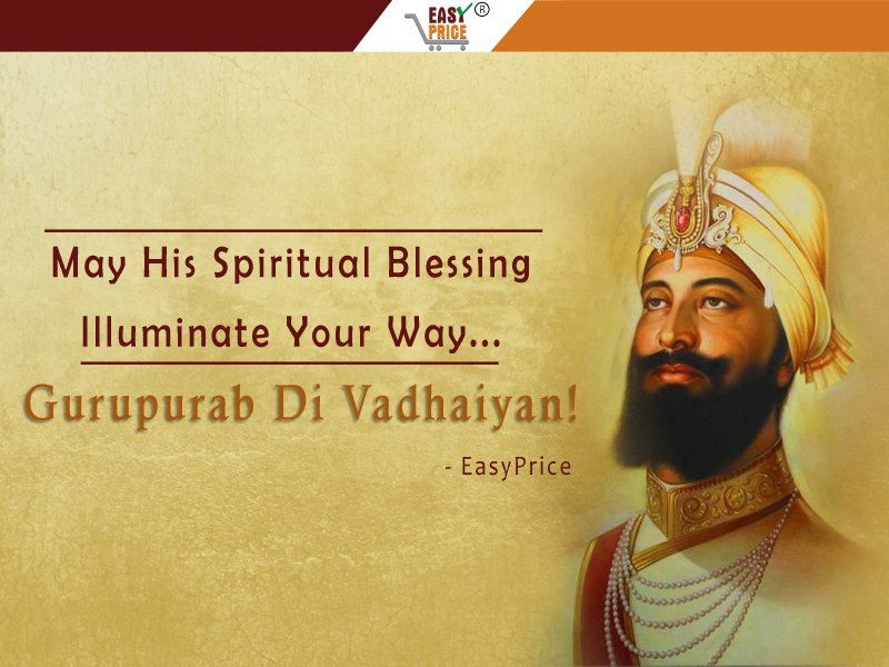 easypriceIndia's tweet photo. "Gurupurab Di Vadhaiyan".!

#350th #birth #anniversary #gurugobindsingh #easyprice https://t.co/gsW0QDgU8Y