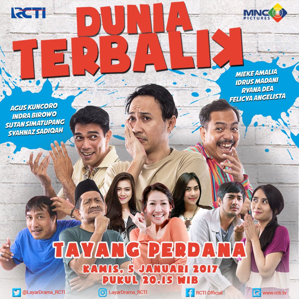 Sore tweeps !

Mimin mau nepatin janji nih buat ngenalin pemain-pemain #DuniaTerbalik lainnya. Ikutin terus timeline kita ya ;)