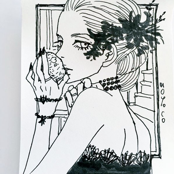 着物ガールや鼻下長…そして時々あの作品の人たちも…。。安野モヨコの描き下ろしイラストが時々投稿されるインスタアカウントはこちら→https://t.co/hUoRqE8S1U スタッフ
