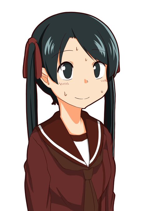 三隈。サークルカット用。夏コミに申し込みする予定です。 