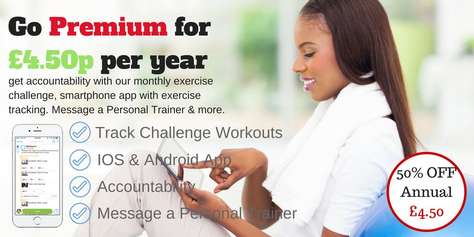 KFPoole's tweet image. Our January monthly offer is 50% OFF our Annual Exercise Challenge Premium Membership at just £4.50 for the year! kissf.it/2a