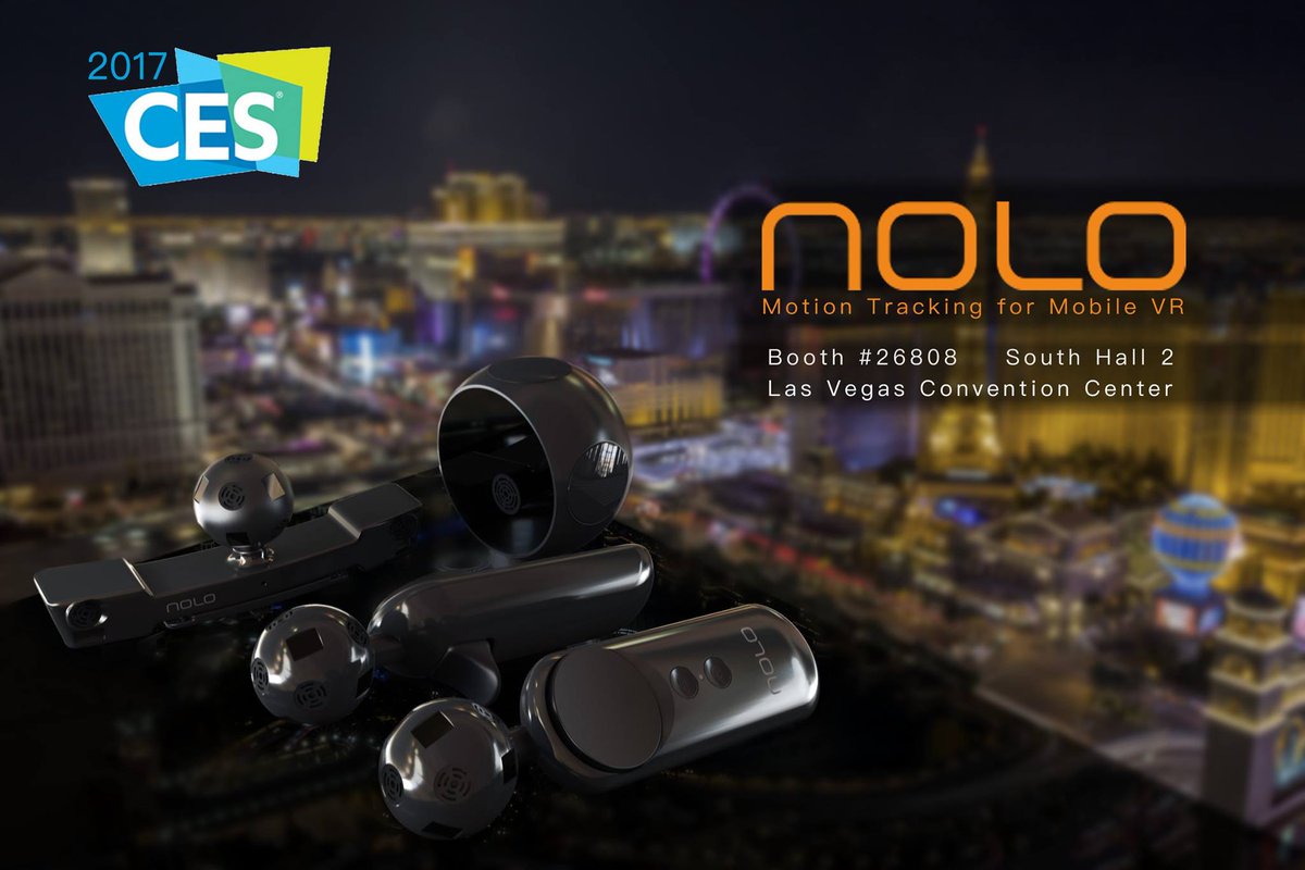 NOLO_VR's tweet photo. We are ready :) CES #26808, South Hall 2 https://t.co/9cGxlo6PHz