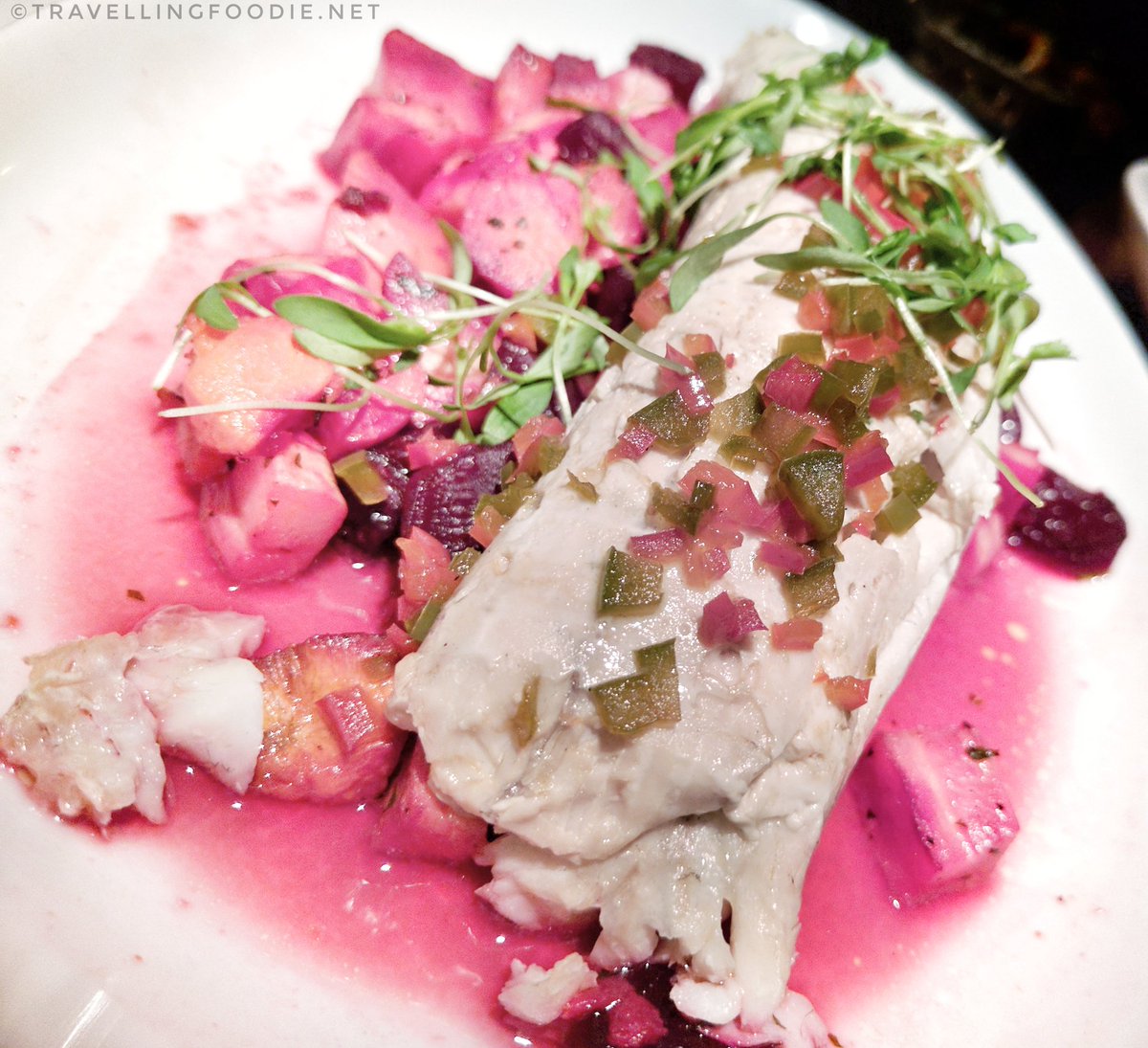Sea Bass at STK in The Cosmopolitan of Las Vegas
