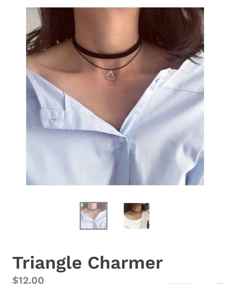 ChokerEnvyCom's tweet photo. Love this Triangle Charmer available now on 
https://t.co/dReeOB0KHT
😍😍😍😍😍😍😍😍 https://t.co/0Qhv8laW0P