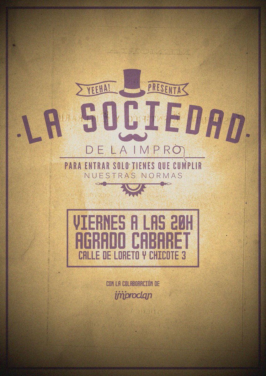 Mañana a las 20:00 haz tu mejor regalo. Vente a @AgradoCabaret y ríete como un condenado enano