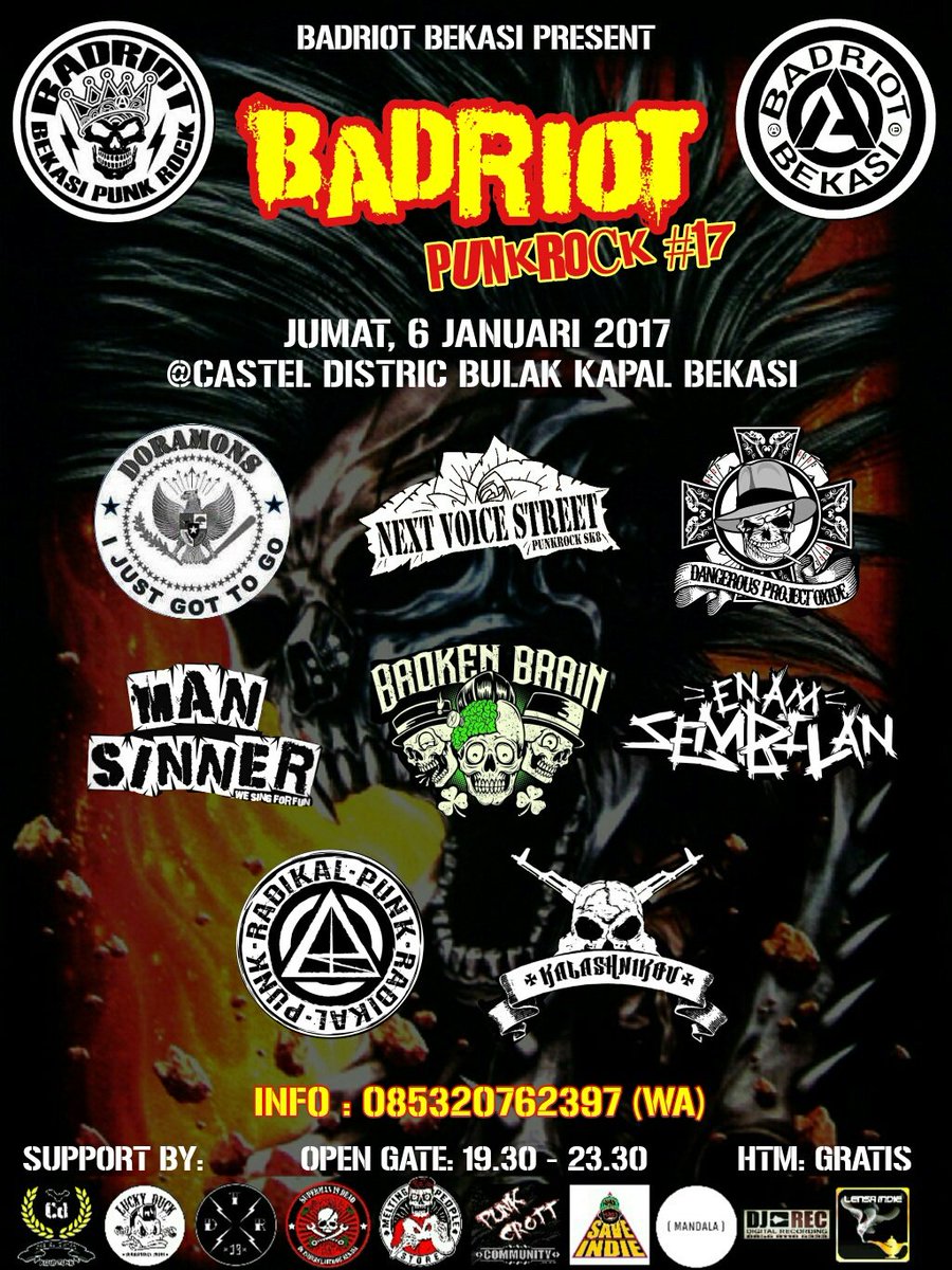 JUMAT, 6 JANUARI 2017 AT CASTEL DISTRIC BULAK KAPAL BEKASI