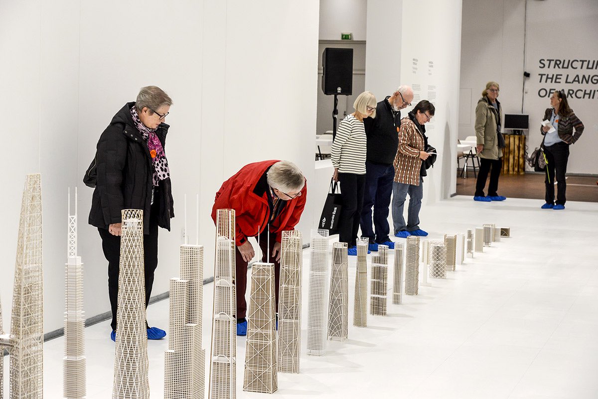WACommunity's tweet photo. SOM's @SOM_Design Sky's The Limit exhibition shows how the world's tallest buildings are made: https://t.co/bsgtHPLfAo #exhibition https://t.co/psrhE2H62D
