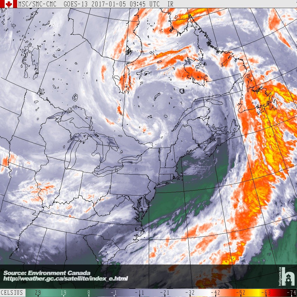 haligonia's tweet photo. ⛅ | Conditions at 6:04 am: Partly Cloudy, 3.3°C. #Halifax https://t.co/EsoPnE7odp