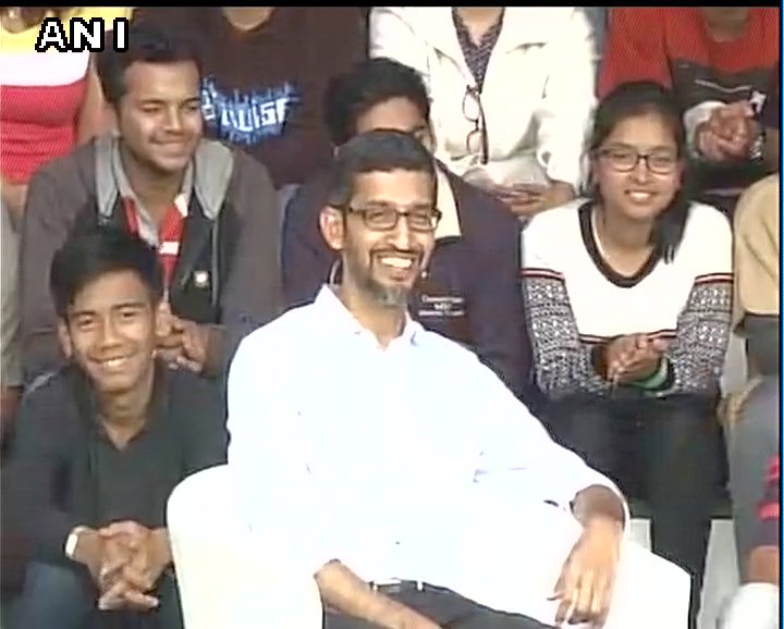 Main areas focused for India is to make Google work in as many languages as possible here, we have made progress: Sundar Pichai,Google CEO