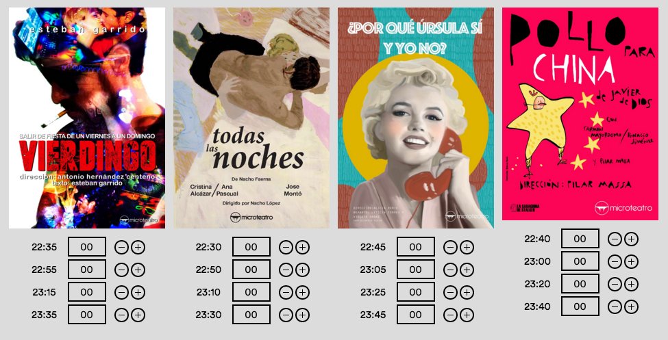 Hoy estrenamos las golfas de jueves y viernes 4 comedias: dramática, fiestera, diabólica y de fondo... taquilla.microteatro.es #microteatro