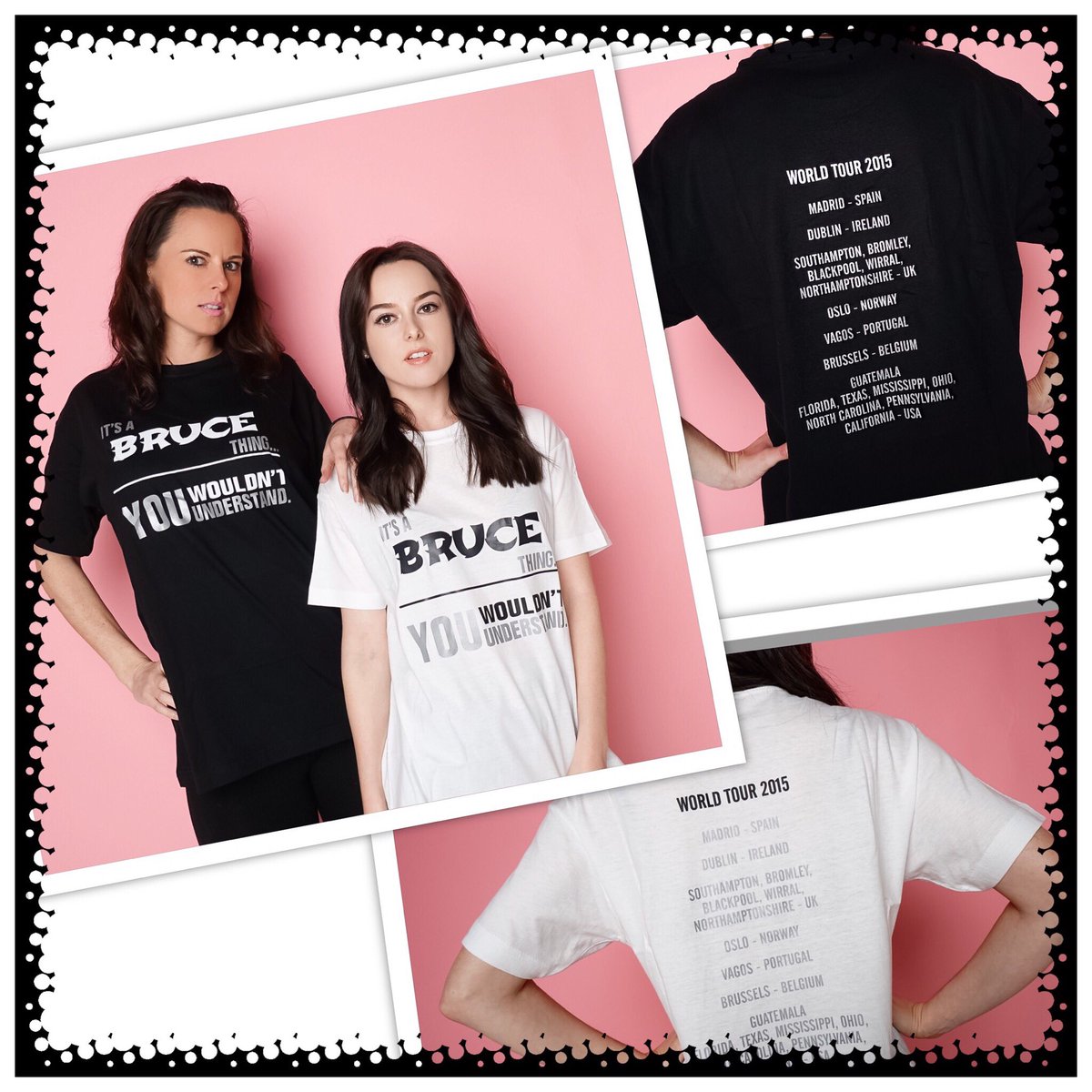 BruceSISTAZ's tweet photo. Get your hands on the last of these tshirts. Once gone... that's it. Selling cheap £12.50 at https://t.co/LR4uGwezVF 🙌🏼👊🏼😊 https://t.co/XaRAFFOUf5