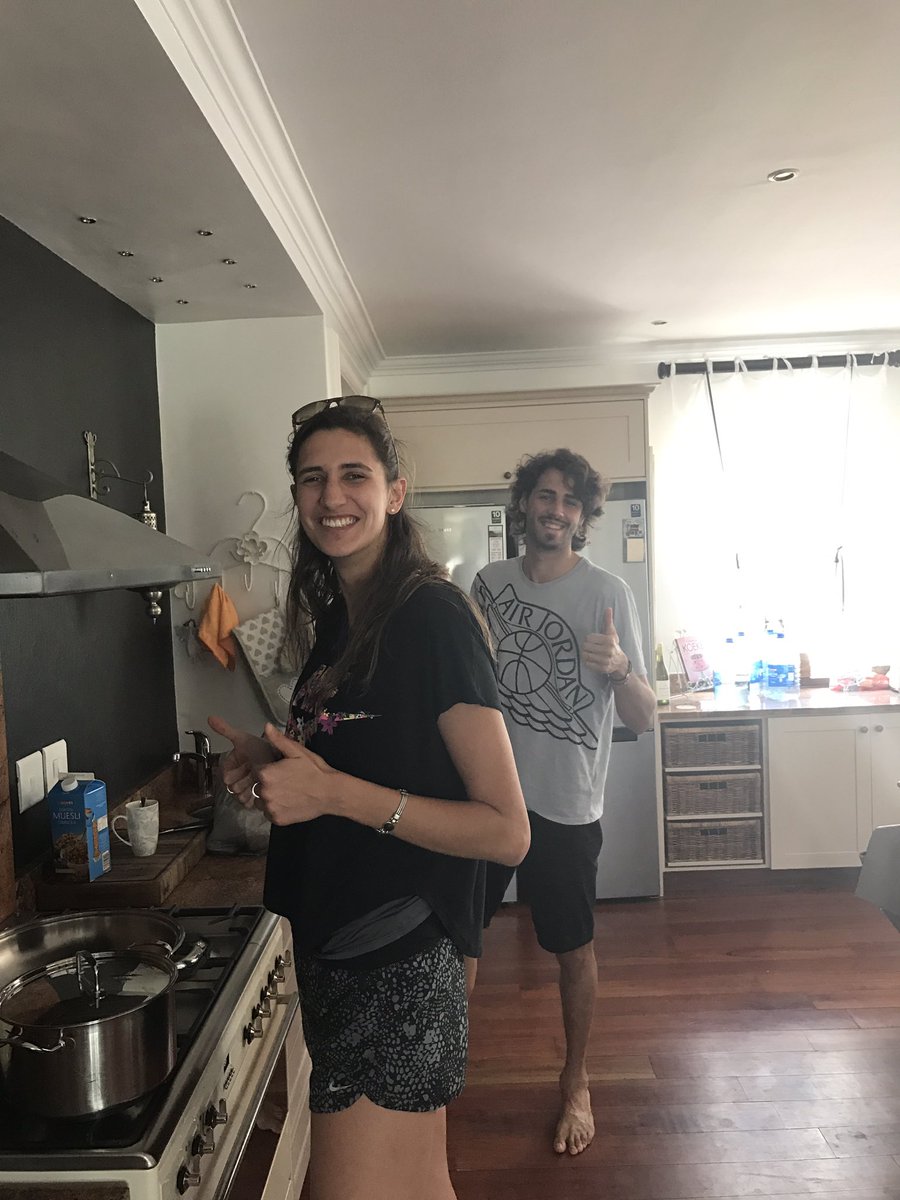 Den italienska höjdhoppsduon Trost och Tamberi kan hoppa högt, men kan de laga mat också?