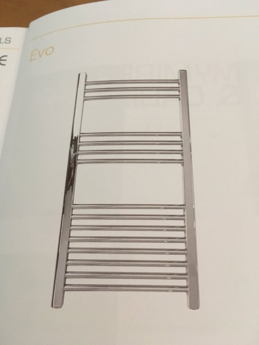 Special Offer Chrome Heated Towel Rail 1200 x 500 C/W Valves €99 INC VAT