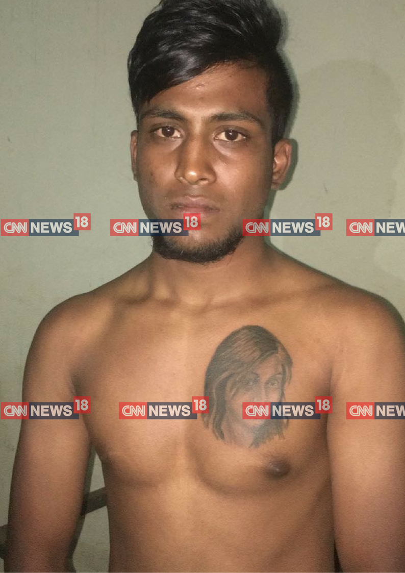 CNNnews18's tweet photo. #BREAKING -- The faces of #BengaluruShame: The 2 attackers who groped a helpless woman in Bengaluru arrested, reports @deepab18 https://t.co/aZgMTmkLgD