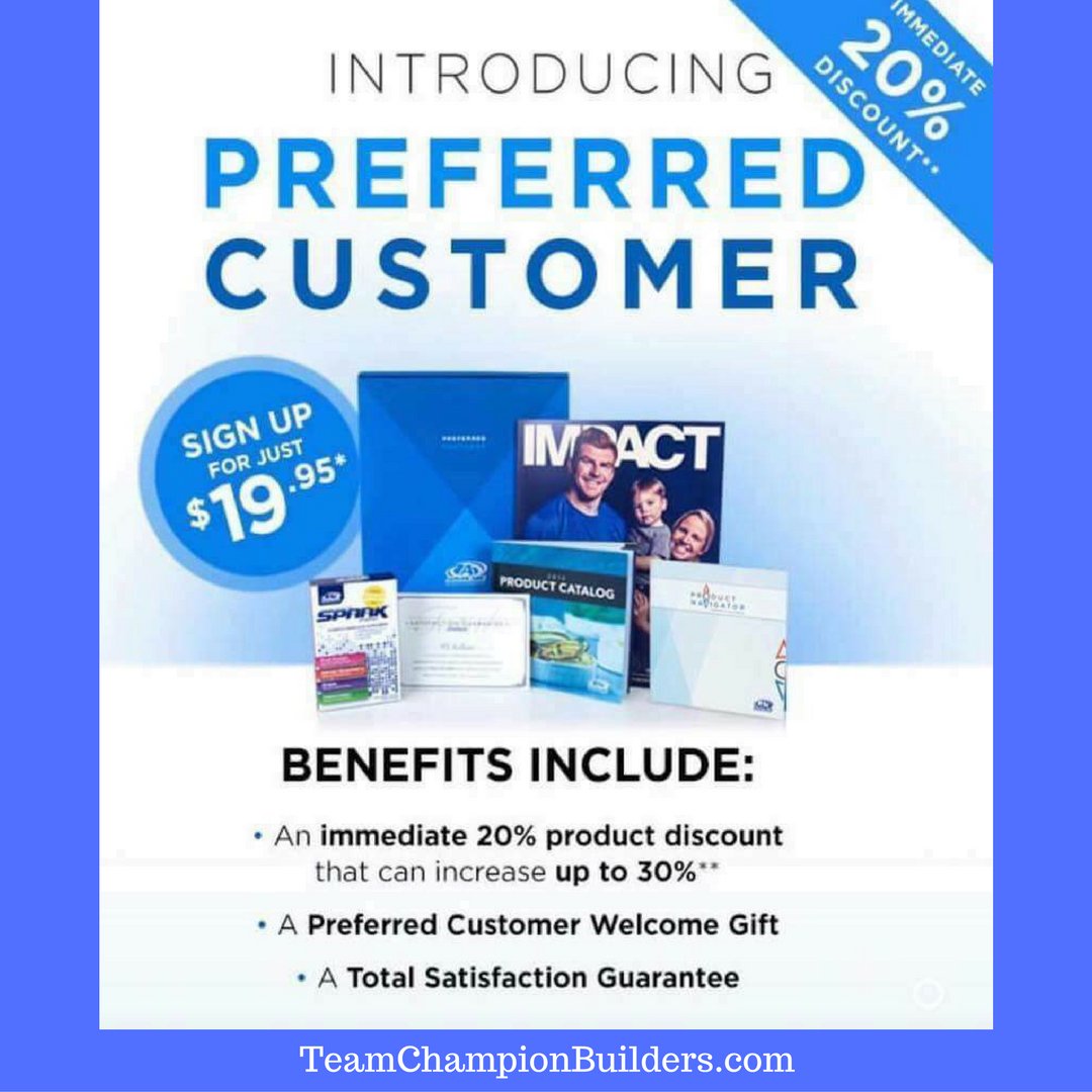 TCBweb's tweet image. #AdvoCare is available 20% off every day, every order! Just $19.95 to join. Start ordering your own Advocare today. TeamChampionBuilders.com