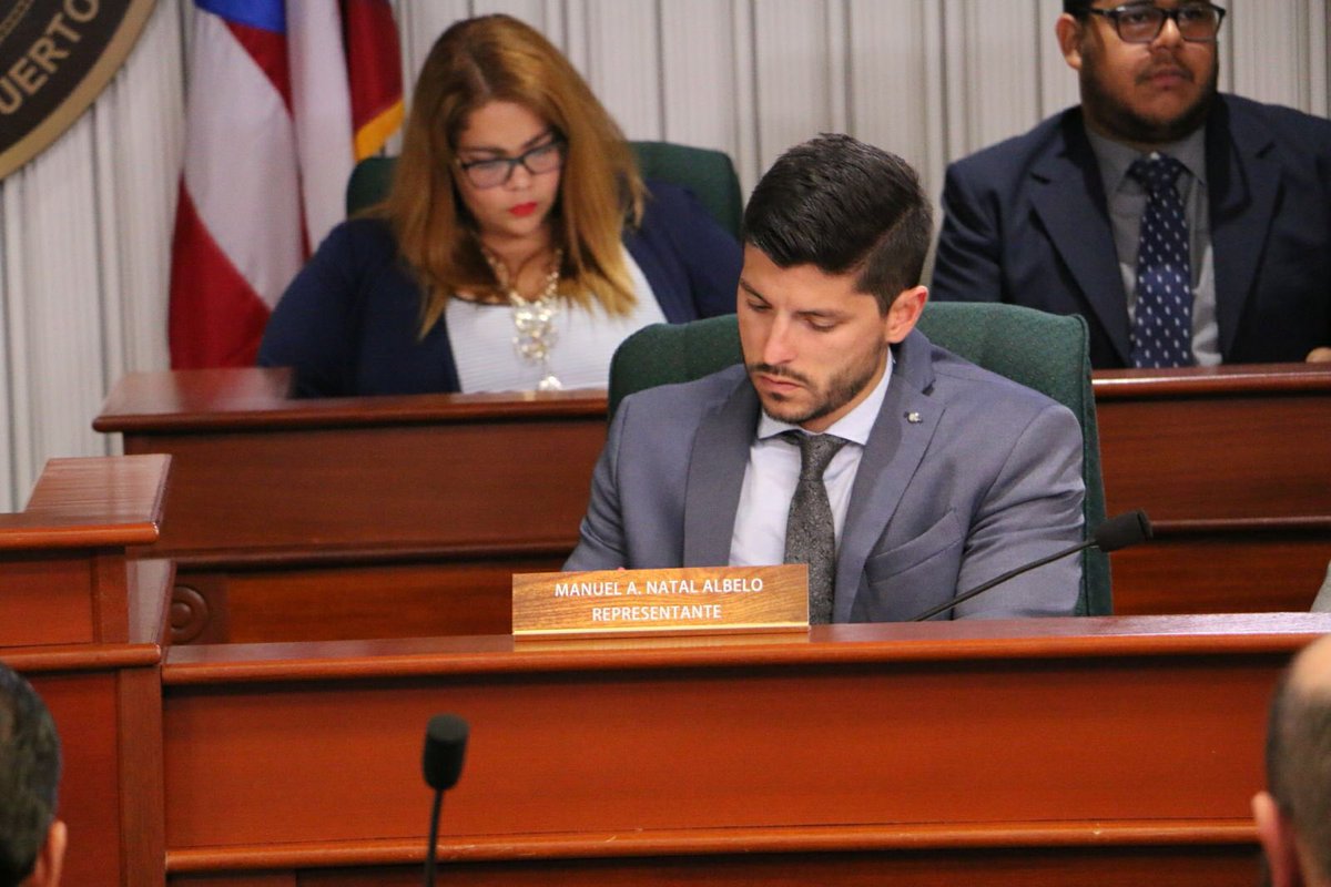 manuelnatal's tweet photo. Participando como Portavoz de la Delegación del @ppdpr en vistas sobre propuesta de reforma laboral de Rosselló. Sintoniza en mi Facebook. https://t.co/NzV2mjll5f