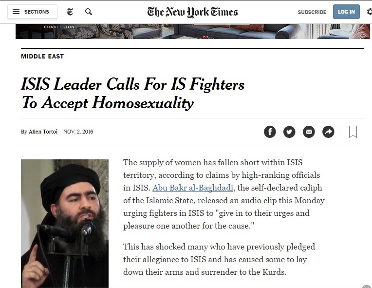AmazingPoeder's tweet photo. Absolutely great decision! You have to approve of it! #LGBTQISIS #LGBT #isis #AnklesForAllah #isisgay https://t.co/a43I6z6OOG