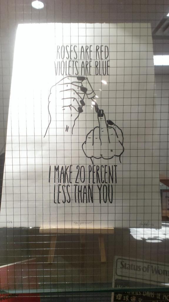 JEblackwell's tweet photo. My absolute favourite work from our new exhibit at #UWSCA @UWLibrary. Please can I have this on a shirt. https://t.co/8qREoSBSOE