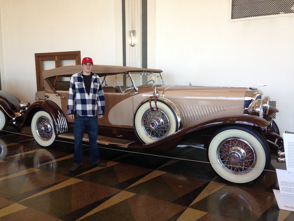 #tbt to when we visited @ACD_Auto_Museum for my birthday! #Duesenberg