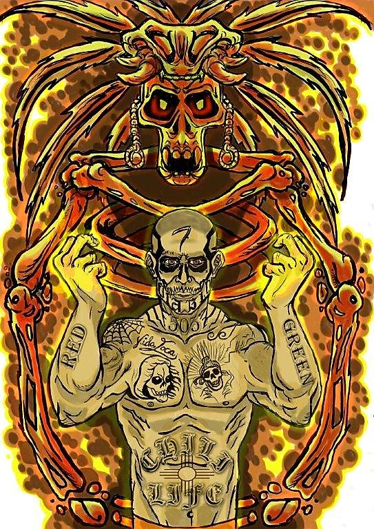 AngelDfallenOne's tweet photo. Exclusive Albuquerque Comic Con '505 Chili life El Diablo' @ABQComCon table 574 Red or green, the struggle is real #redorgreen #abqcomcon https://t.co/TVTZB3BUyH