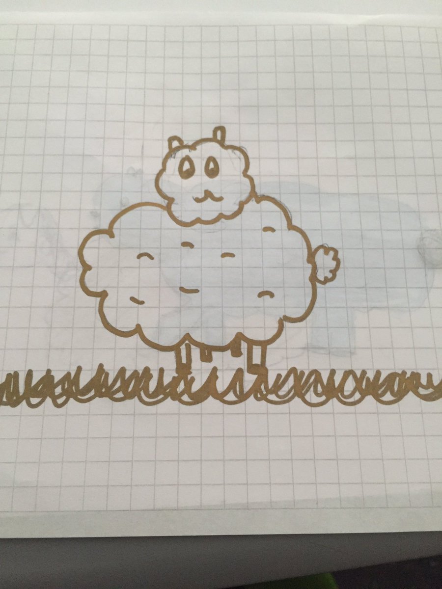 F_Gabs_1112's tweet image. Andrea Saldaña #HPCCM #DibujameUnaOvejita