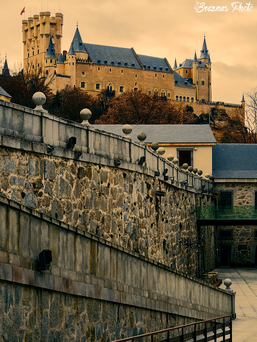 Alcazar desde la Casa de la Moneda #Segovia #CyL @CyLesVida @PaisajesCyL <a href="/parajesxvisitar/">Parajes x visitar - BLOG de VIAJES</a>