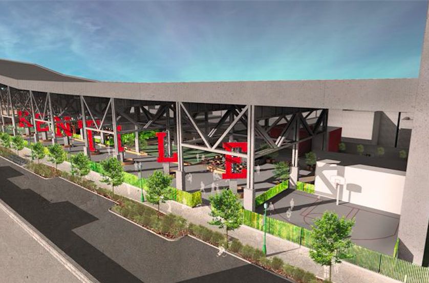 Iconic Kentile (Floors) Sign May Find Second Life In Redesigned Gowanus Playground. ow.ly/vbAa307WWW8 <a href="/GowanusAlliance/">Gowanus Alliance</a> @Savageartist