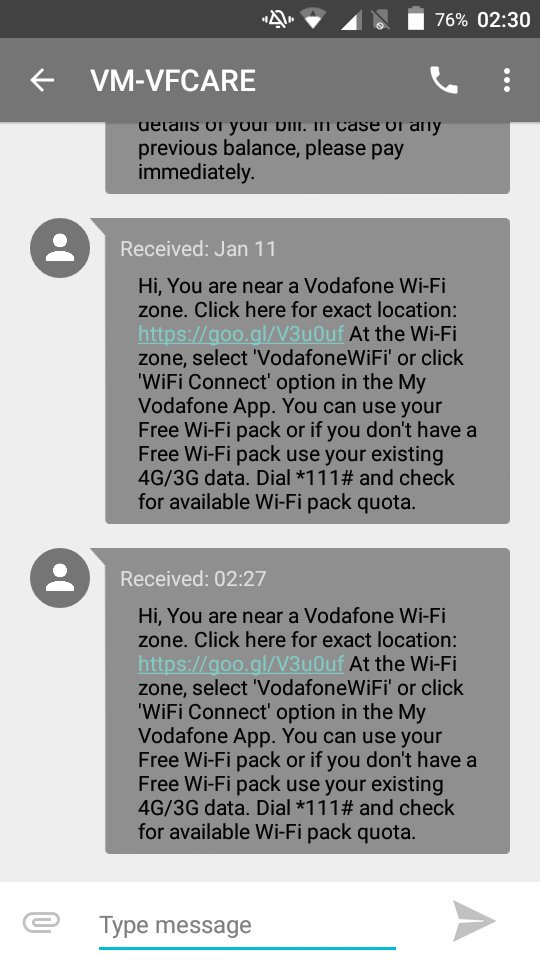 fukatgyaan's tweet image. At home, sleeping. Thank you @VodafoneIN to ping me about wifi spot. #MachineLearning #AutomationFail