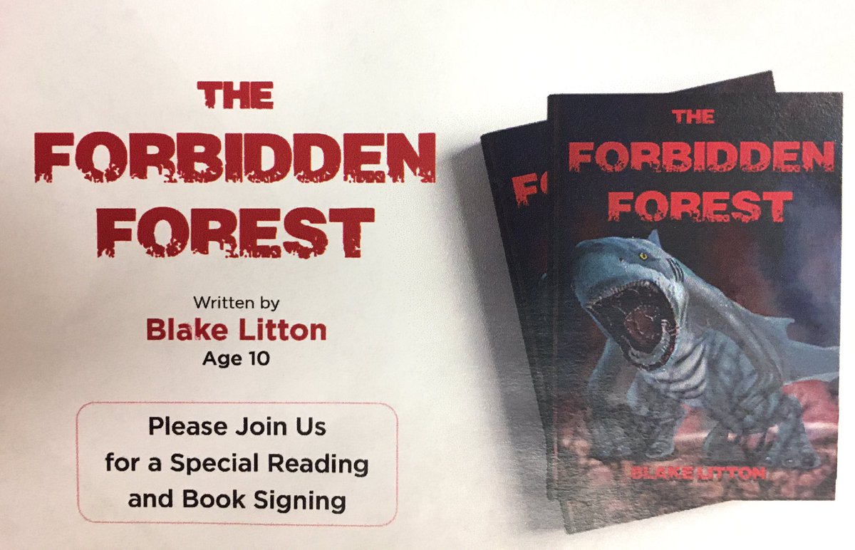 NautilusK8's tweet photo. Way to go, @NautilusK8 student Blake!  See you @subzerofw on Saturday from 1:00-2:30!  #FWPSProud #BookSigning https://t.co/UUfZV4nvzL