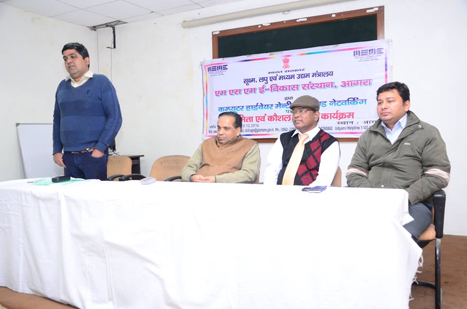 MsmediAgra's tweet photo. MSME Development Institute organised one ESDP on "Computer Hardware, Maintenance &amp; Networking" for Six weeks at Agra. Few Glimpses https://t.co/QLguRoBBVs
