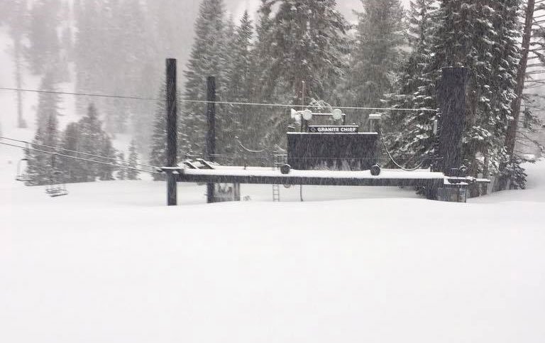 palisadestahoe's tweet image. This just in from our mtn manager, Granite Chief is BURIED! Show us your best DEEP snow photo by tagging #januBURIED