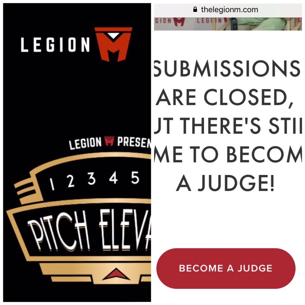VantageInhouse's tweet image. Are you a registered judge for @LegionMOfficial&apos;s #PitchElevator contest?

Look for my entry #Cryterion &amp;amp; vote!