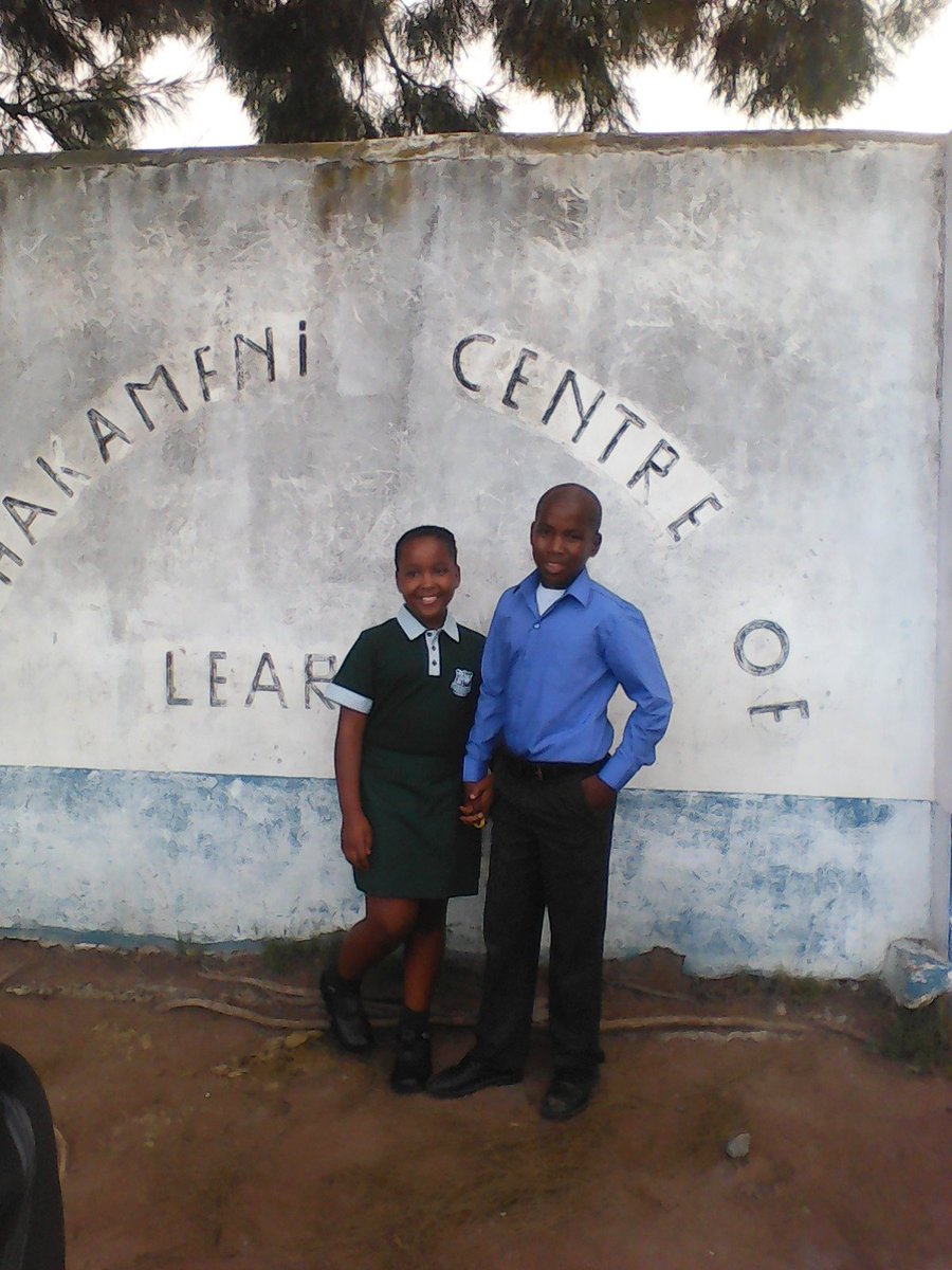 My beautiful children  with all the beautiful smile on their face bathanda iskole ngohlobo olumangalisayo