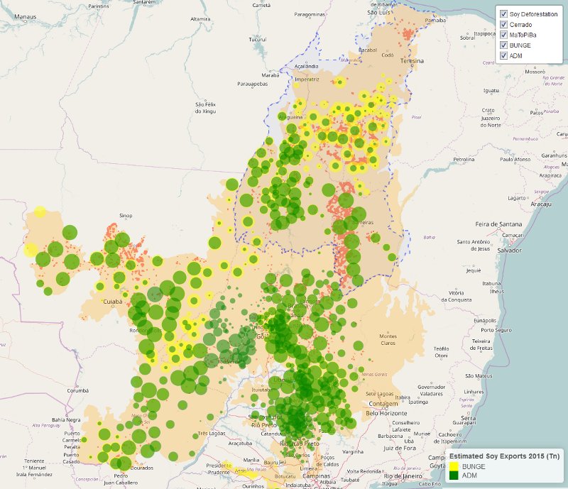 YaleE360's tweet photo. NGOs are holding companies accountable for using commodities driving deforestation with new data tracking tool: https://t.co/Eq4V44PSud https://t.co/Ci1GeJxPr8