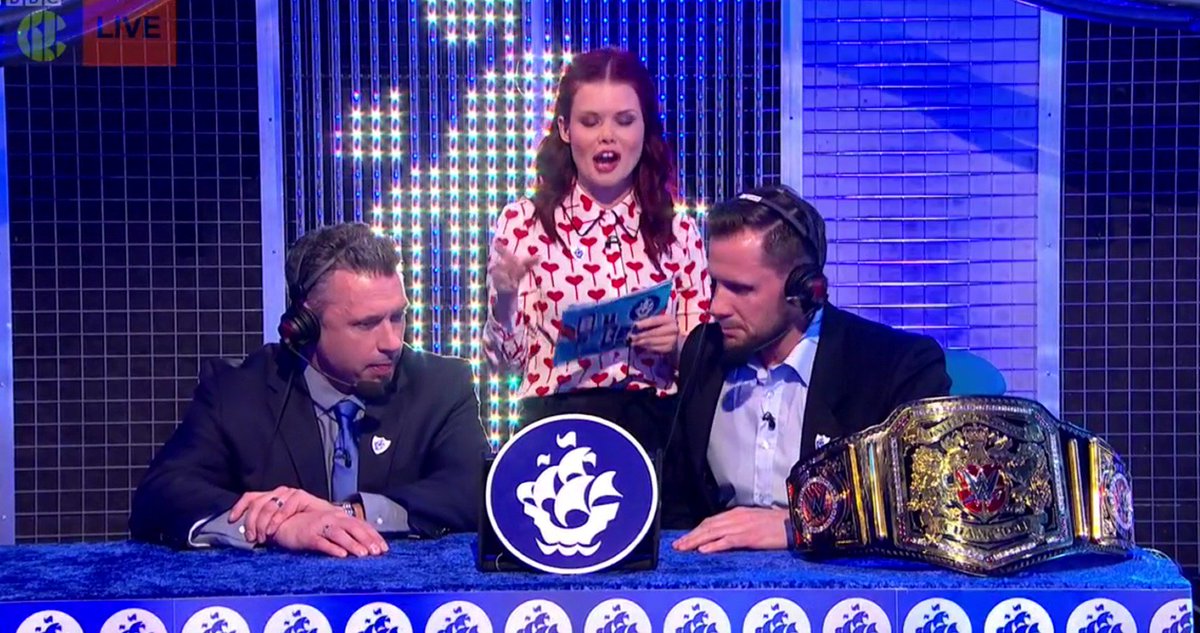 adampacitti's tweet image. The WWE UK Championship was just unveiled on Blue Peter and it's fucking magnificent.