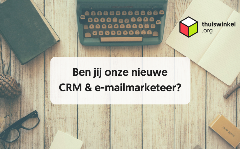 Ben jij een online marketingtopper en wil jij onze CRM-marketing doorontwikkelen? Solliciteer dan nu: ow.ly/uIWy307FukG #vacature