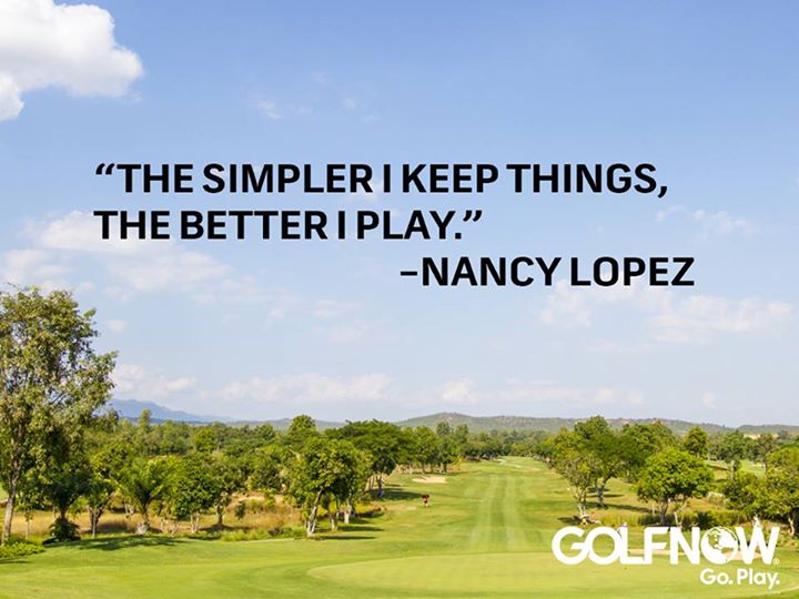 Happy birthday, Nancy Lopez! 