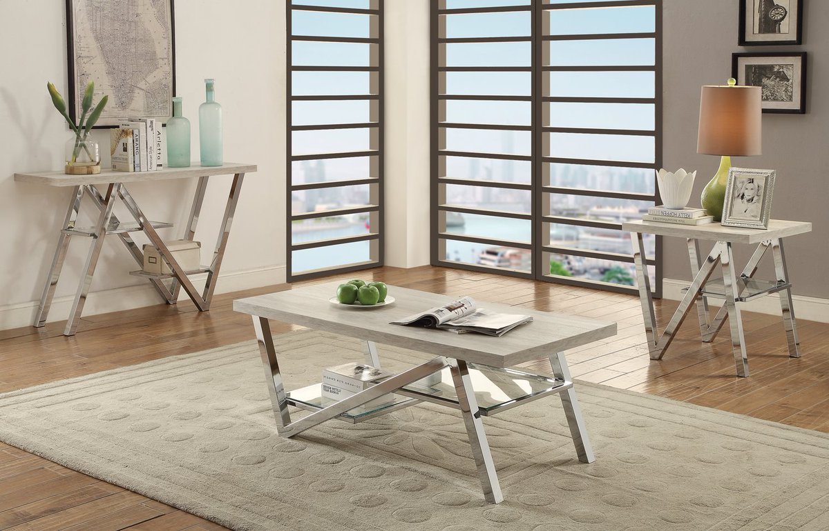 CoasterCompany's tweet photo. ***NEW***Quorra Occasional Group coming soon! #livingroom #coffeetables #LVMKT  #coasterfurniture #coastercompany #coaster #instocksoon https://t.co/jMezaoRxtR