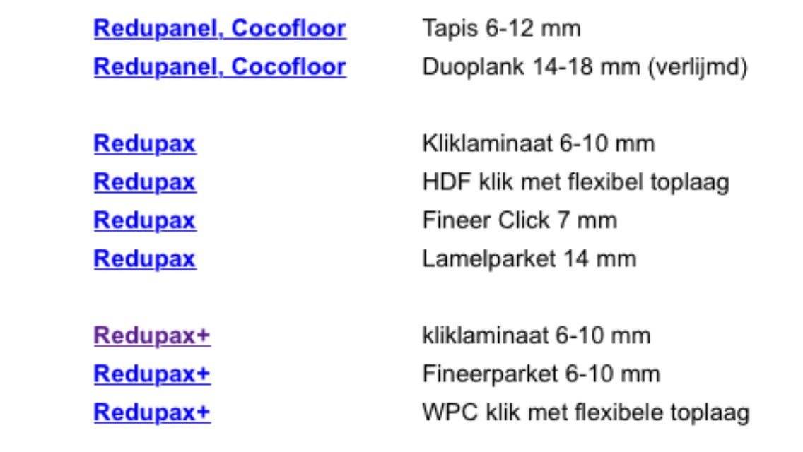 Redupax kent vier 10 dB oplossingen die #NSG gecertificeerd zijn.