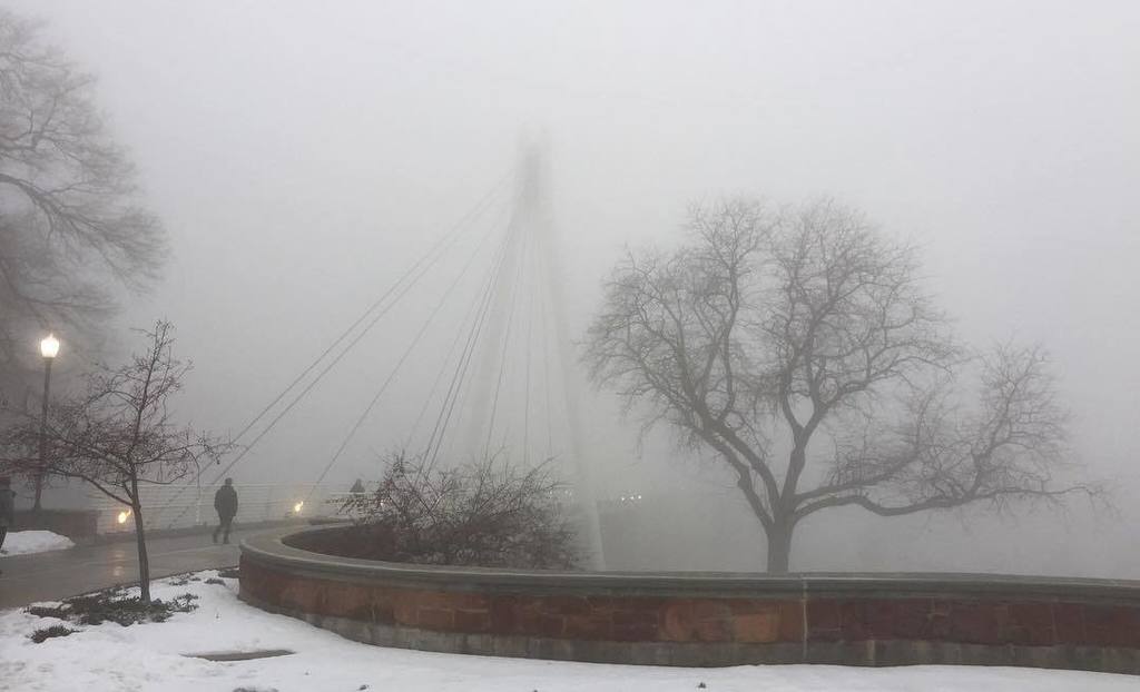 UofU_Views's tweet photo. Feeling a little foggy? We understand.π«
#UofU #universityofutah #utwx #LegacyBridge https://t.co/XnihrxK5DH https://t.co/TtQ3bMO9wM