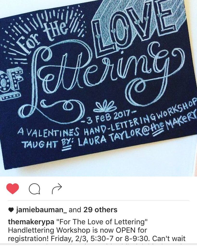 StyleEyesBlog's tweet image. Who wants to #signup for my super-awesome #handlettering #workshop on #february 3 for #firstfriday #statecollege ho…